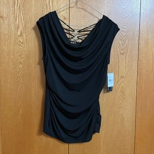 Brand New M Black Dress Top